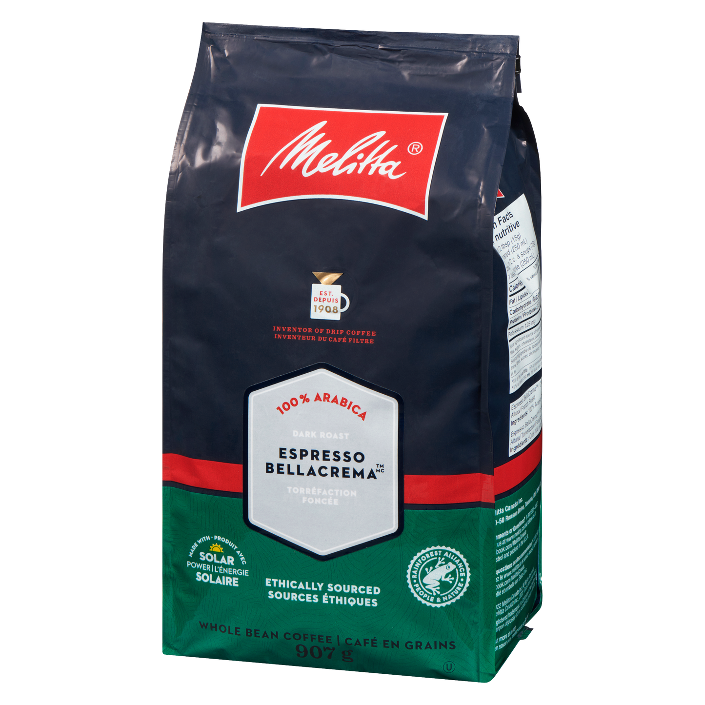 Italian Espresso Bellacrema Whole Bean 907g