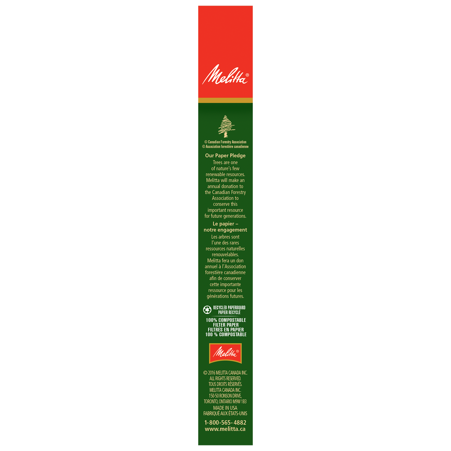 Natural Brown #4 Cone Filters - 40 Count