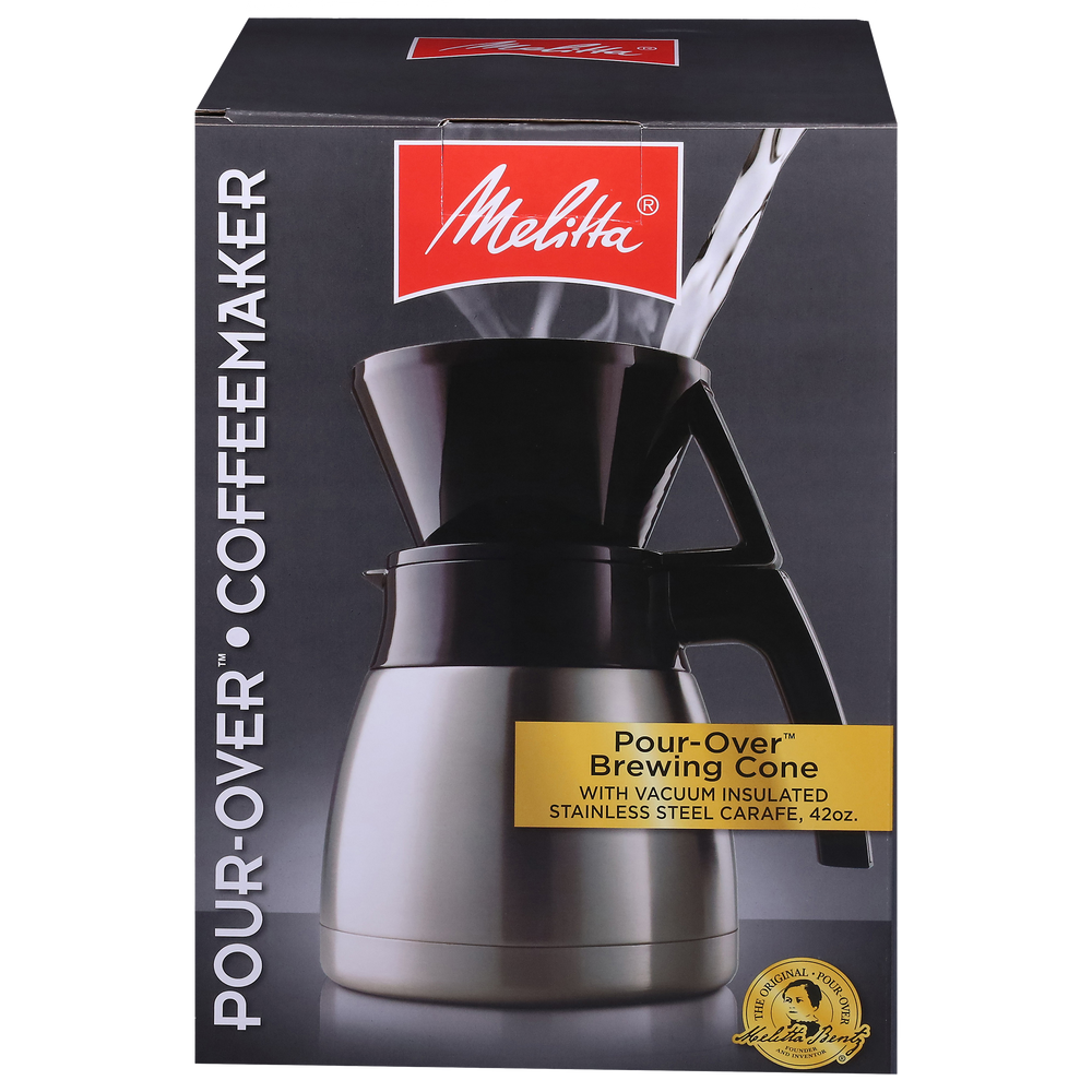 Thermal Pour-Over™ Coffeemaker & Stainless Carafe Set