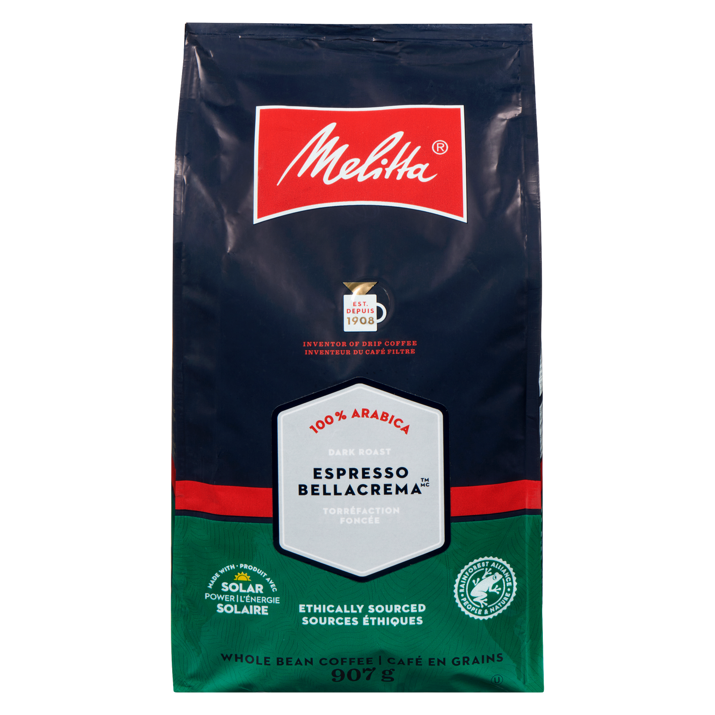 Italian Espresso Bellacrema Whole Bean 907g