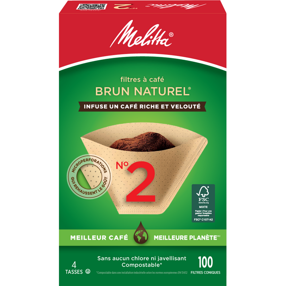 
                      
                        Natural Brown #2 Cone Filters
                      
                    