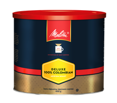 Deluxe 100% Colombian Medium Roast & Ground Coffee 652g
