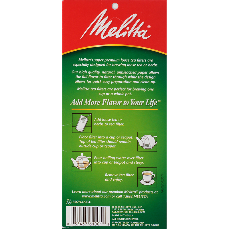 Tea Filters - 40 Count