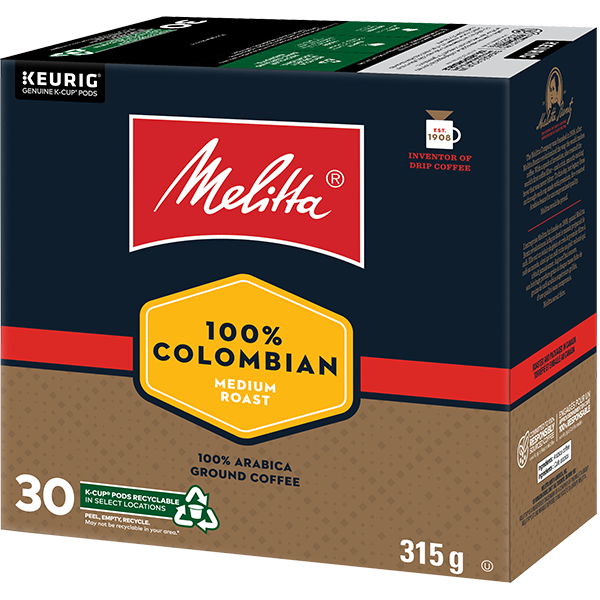 100% Colombian Single Serve 30ct - 315g